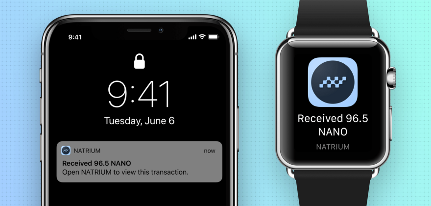 Natrium — The NANO Mobile Wallet by BANANO — now Available on the iOS App Store!