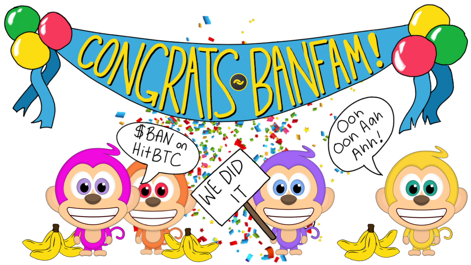 BANANO To Be Listed on HitBTC Exchange!