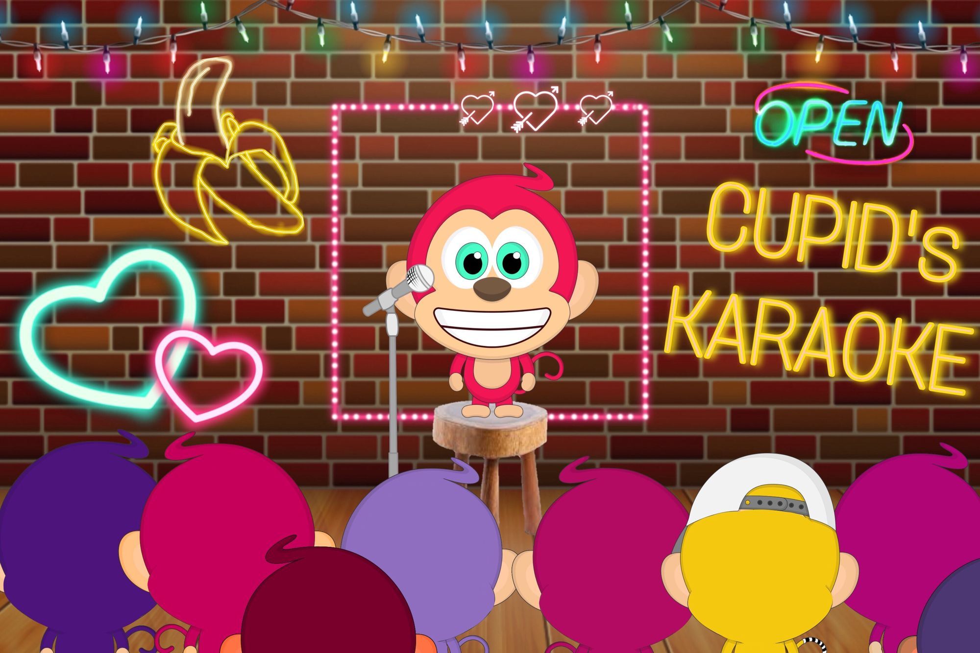 Join BANANO Cupid’s Karaoke: Enjoy Live Performances — Get Free Crypto!