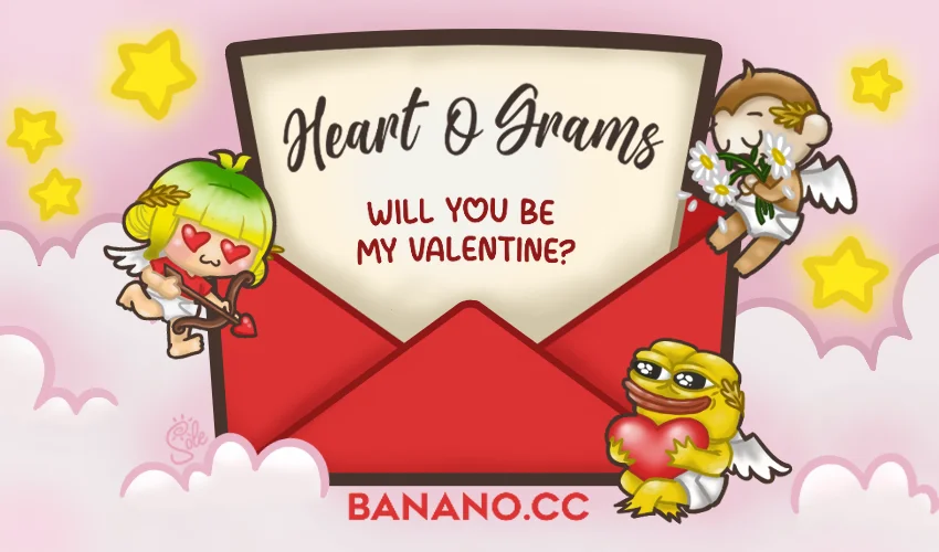 BANANO Community Event: Heart-O-Grams 2025