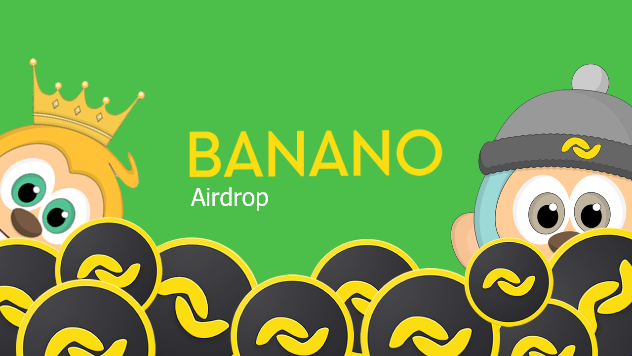 Official BananoJob #10: BANANO Airdrop to all Uptrennd users (200k BAN)!
