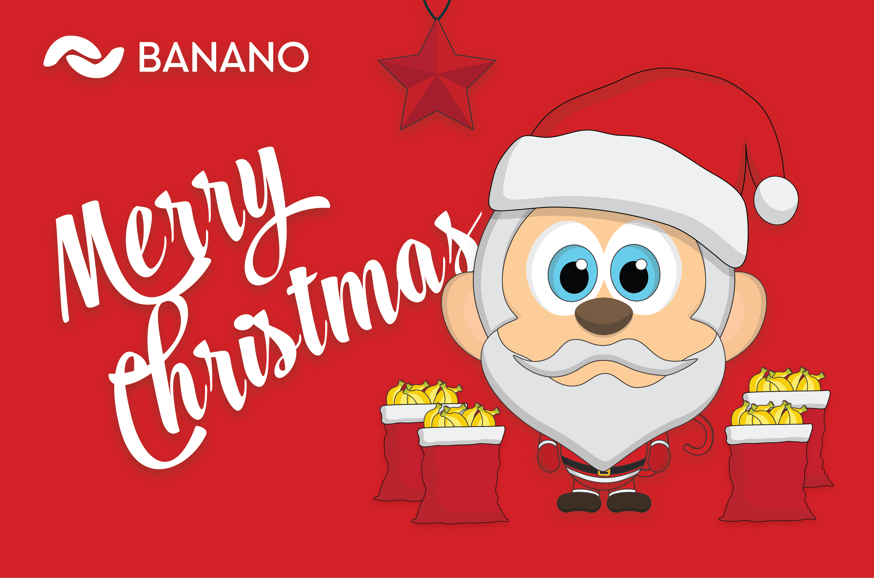 BANANO Wishes You a Very Merry Christmas!