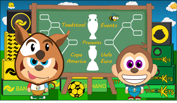 BANANO Community Event: Predict Copa America & UEFA Euro (30k BAN and cryptomonKeys NFTs prizes!)