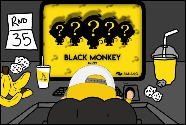Earn Free Crypto by Playing the Faucet Game ‘Black Monkey’ — Round 35 Starting Shortly!