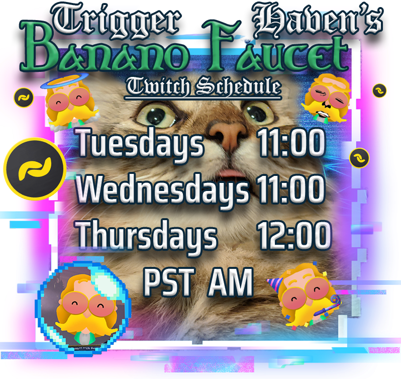 Watch & Play: TriggerHaven’s Weekly Twitch BANANO Faucet