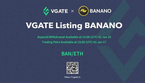 BANANO is Getting Listed on Vitex Exchange (+Telegram AMA & Airdrop)!