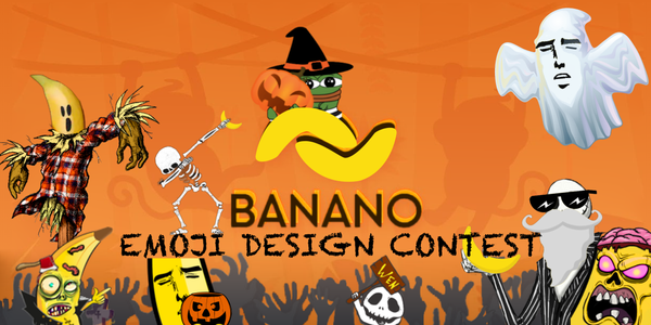 BANANO Halloween Emoji Design Contest Announcement
